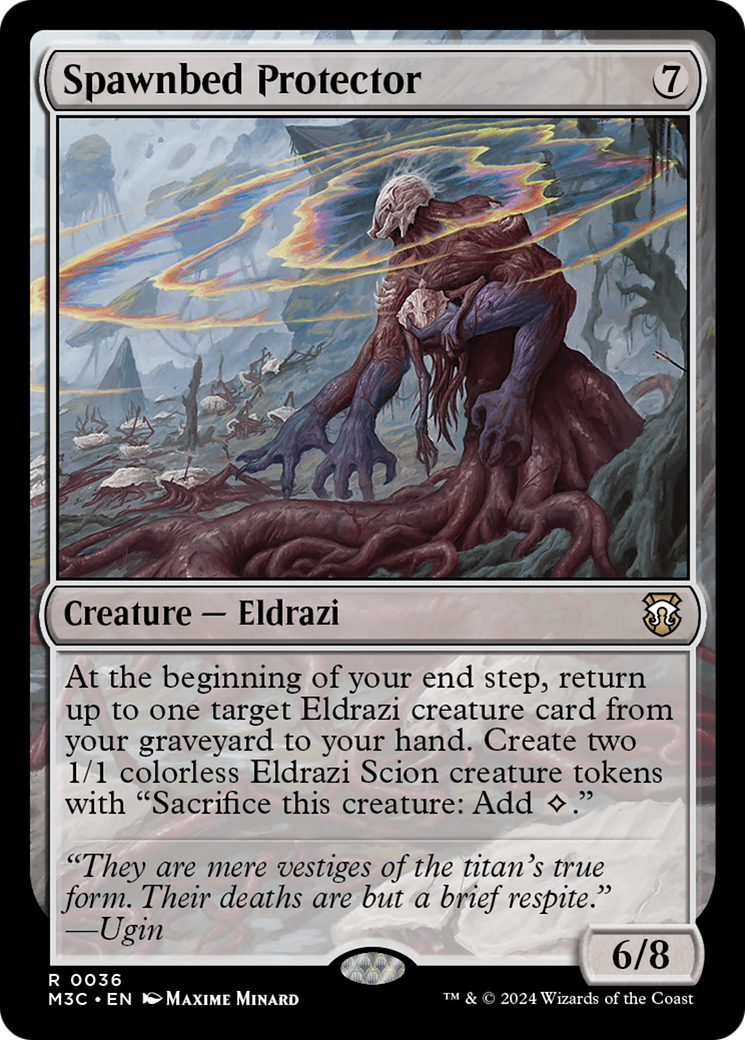 Spawnbed Protector (M3C-036) - Modern Horizons 3 Commander - Premium MTG Single from Wizards of the Coast - Just $1.06! Shop now at Game Crave Tournament Store