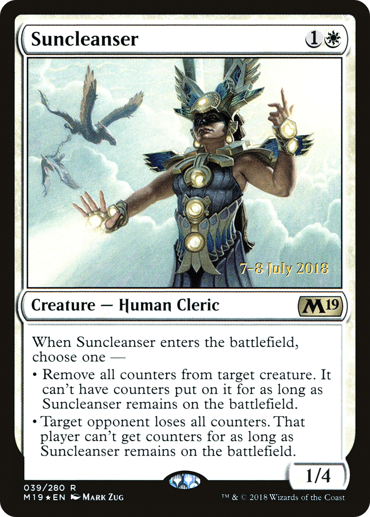 Suncleanser (PM19-39S) - Core Set 2019 Promos Foil