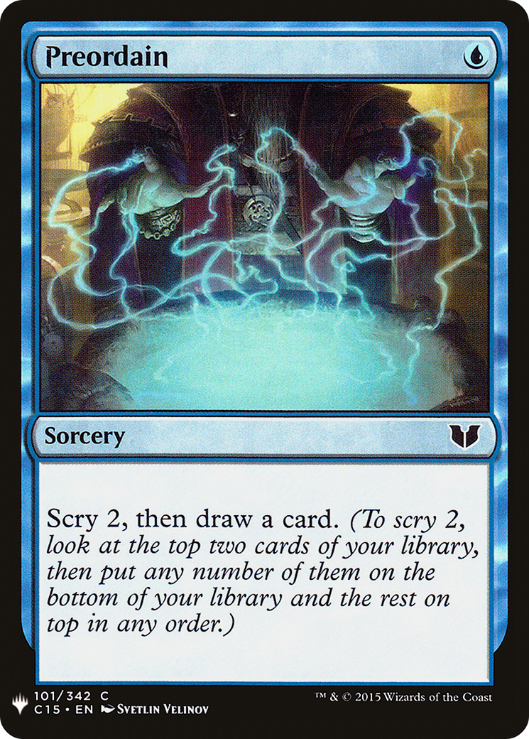 Preordain (MB1-460) - Mystery Booster