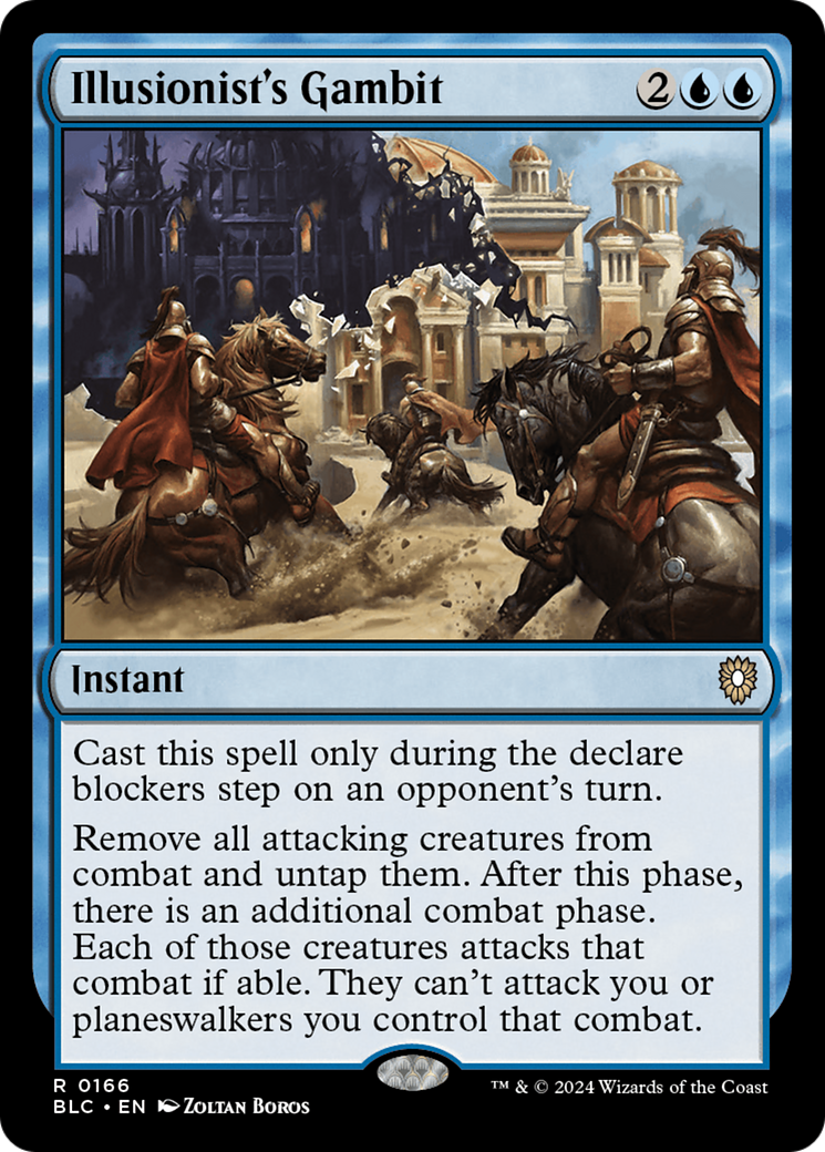Illusionist's Gambit (BLC-166) - Bloomburrow Commander - Premium MTG Single from Wizards of the Coast - Just $0.25! Shop now at Game Crave Tournament Store