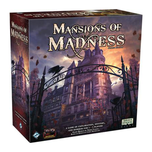 Mansions of Madness Second Edition - Premium Board Game from Fantasy Flight Games - Just $89.99! Shop now at Game Crave Tournament Store