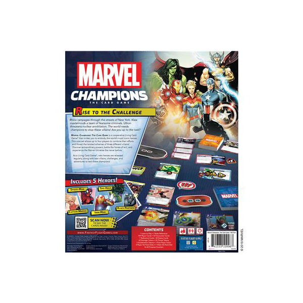 Marvel Champions: The Card Game - Premium Board Game from Fantasy Flight Games - Just $59.99! Shop now at Game Crave Tournament Store
