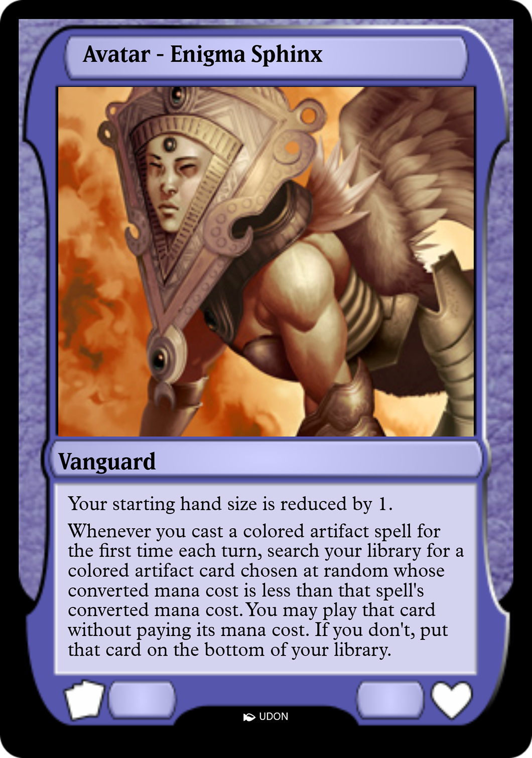 Enigma Sphinx Avatar (PMOA-095) - Magic Online Avatars Foil