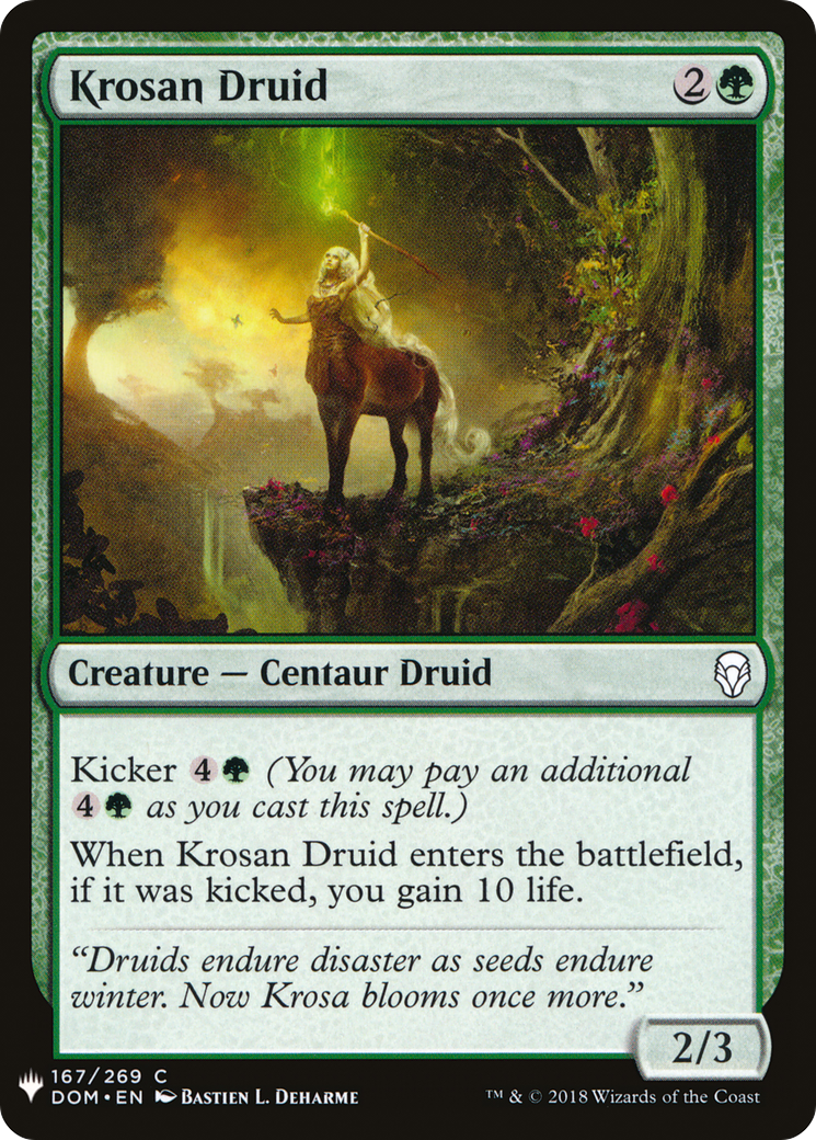 Krosan Druid (MB1-1254) - Mystery Booster