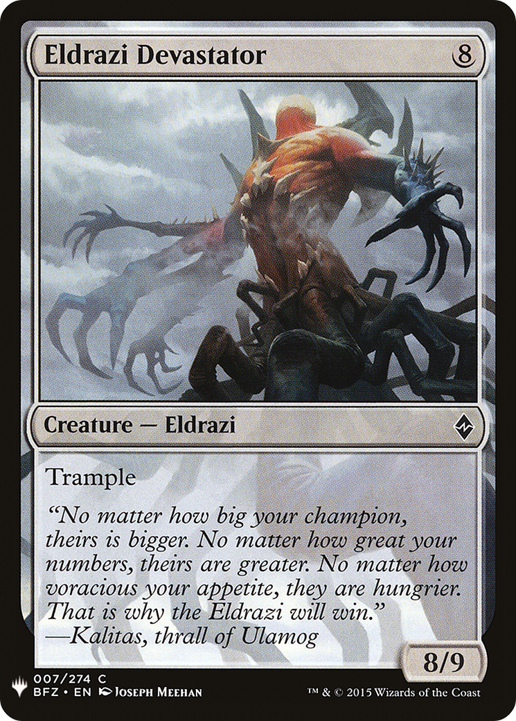 Eldrazi Devastator (MB1-005) - Mystery Booster