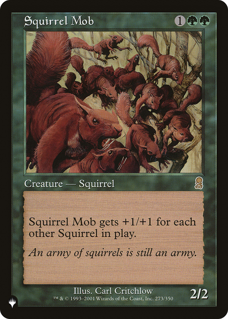 Squirrel Mob (PLIST-195) - The List