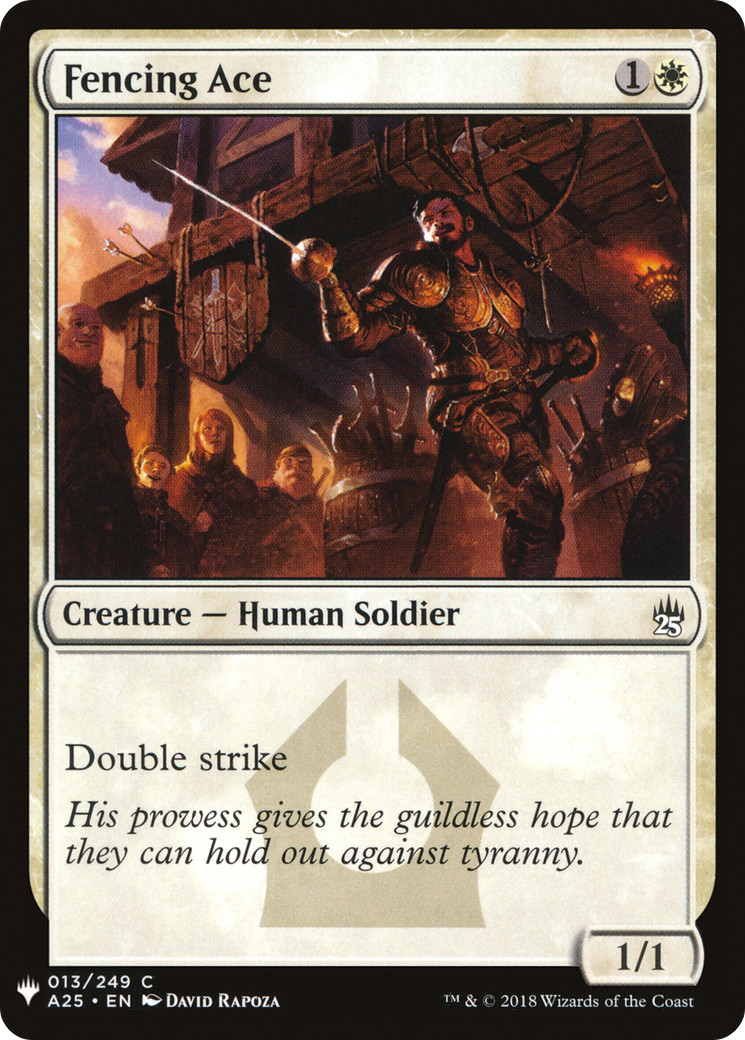 Fencing Ace (MB1-110) - Mystery Booster