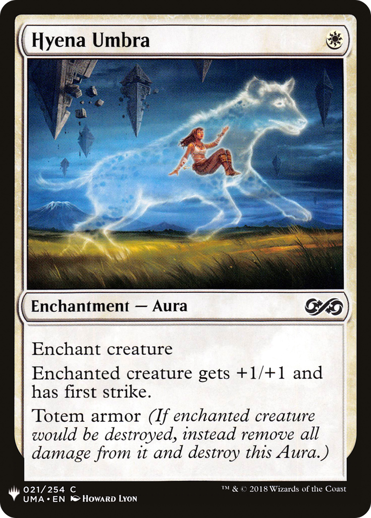 Hyena Umbra (MB1-137) - Mystery Booster