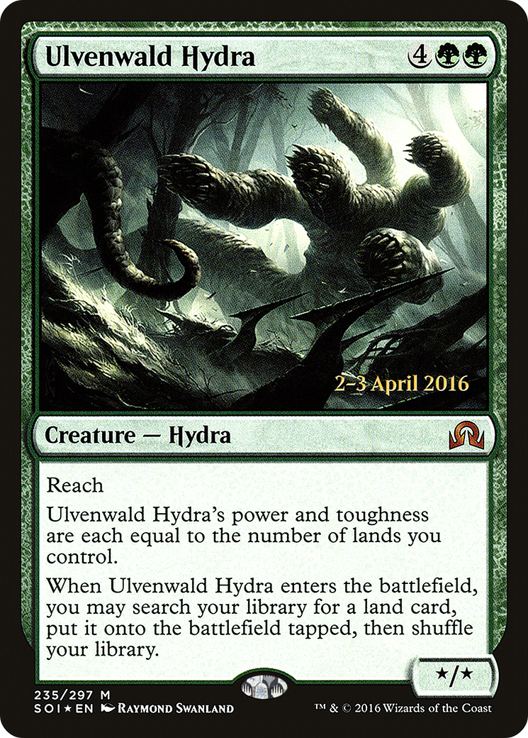 Ulvenwald Hydra (PSOI-235S) - Shadows over Innistrad Promos Foil