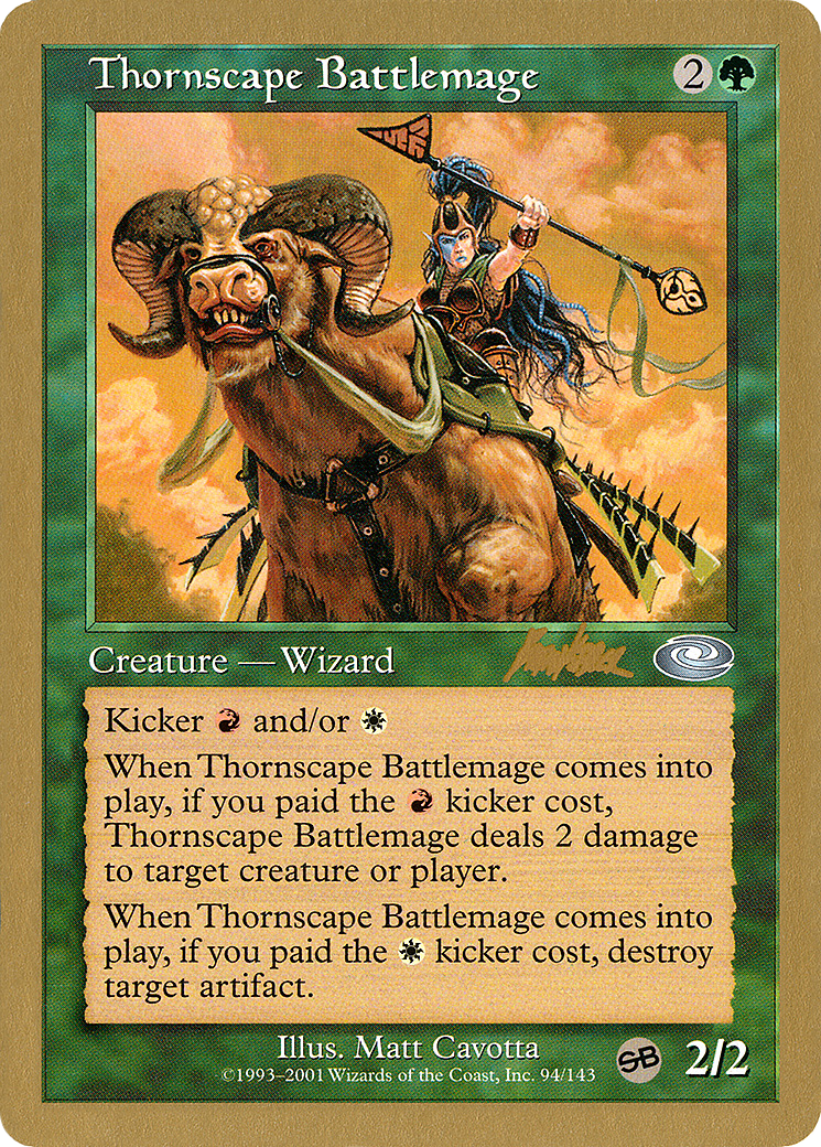 Thornscape Battlemage (WC02-BK94SB) - World Championship Decks 2002