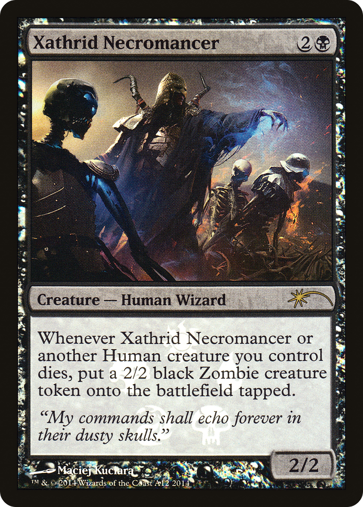 Xathrid Necromancer (PRES-A12) - Resale Promos Foil