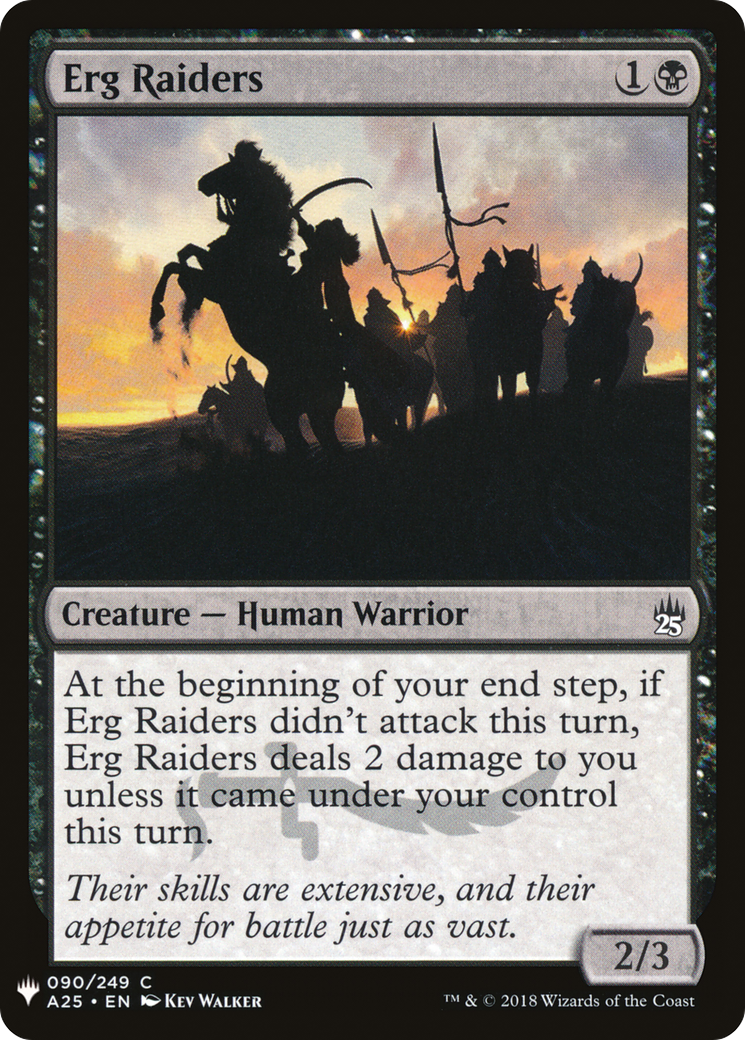 Erg Raiders (MB1-647) - Mystery Booster