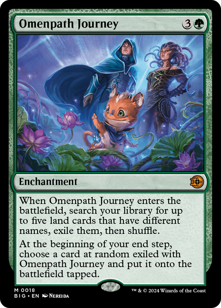 Omenpath Journey (BIG-018) - The Big Score - Premium MTG Single from Wizards of the Coast - Just $1.80! Shop now at Game Crave Tournament Store