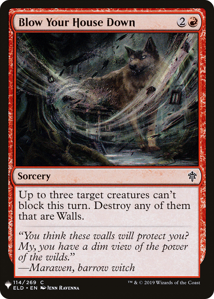 Blow Your House Down (MB1-863) - Mystery Booster