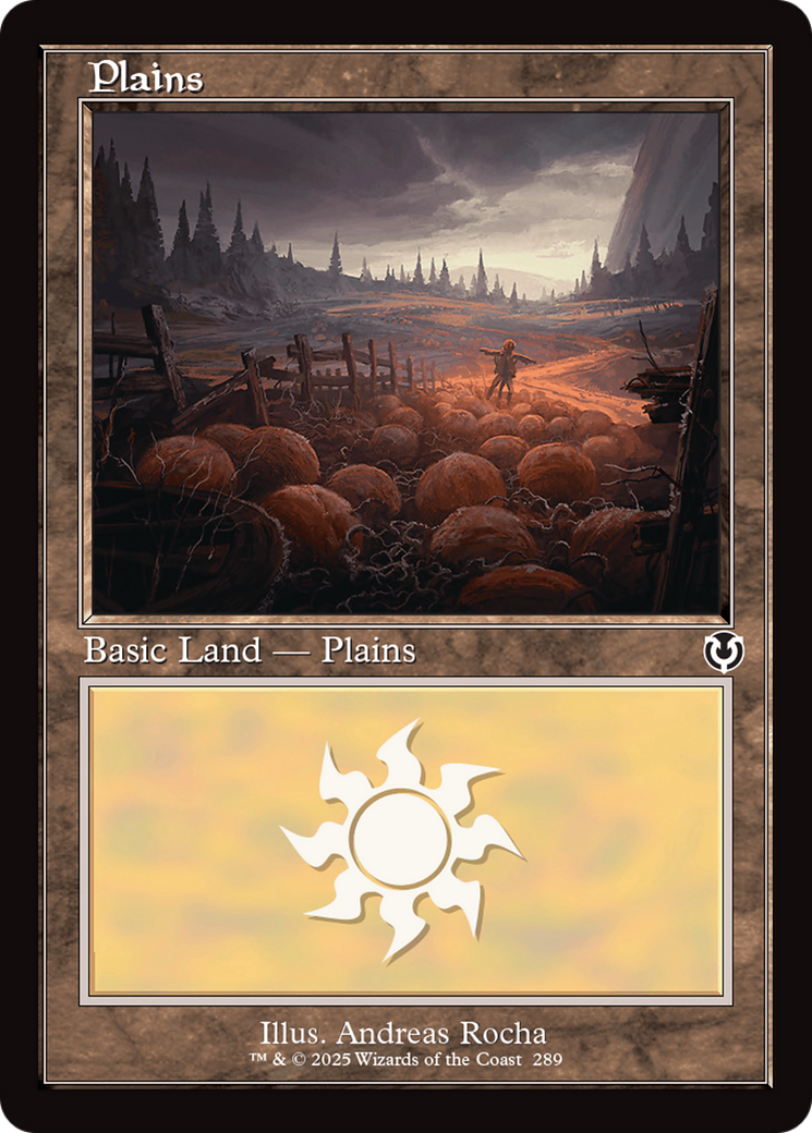Plains (289) (Retro Frame) (-289) - Innistrad Remastered - Premium MTG Single from Wizards of the Coast - Just $0.25! Shop now at Game Crave Tournament Store