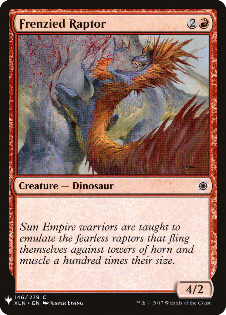Frenzied Raptor (MB1-937) - Mystery Booster