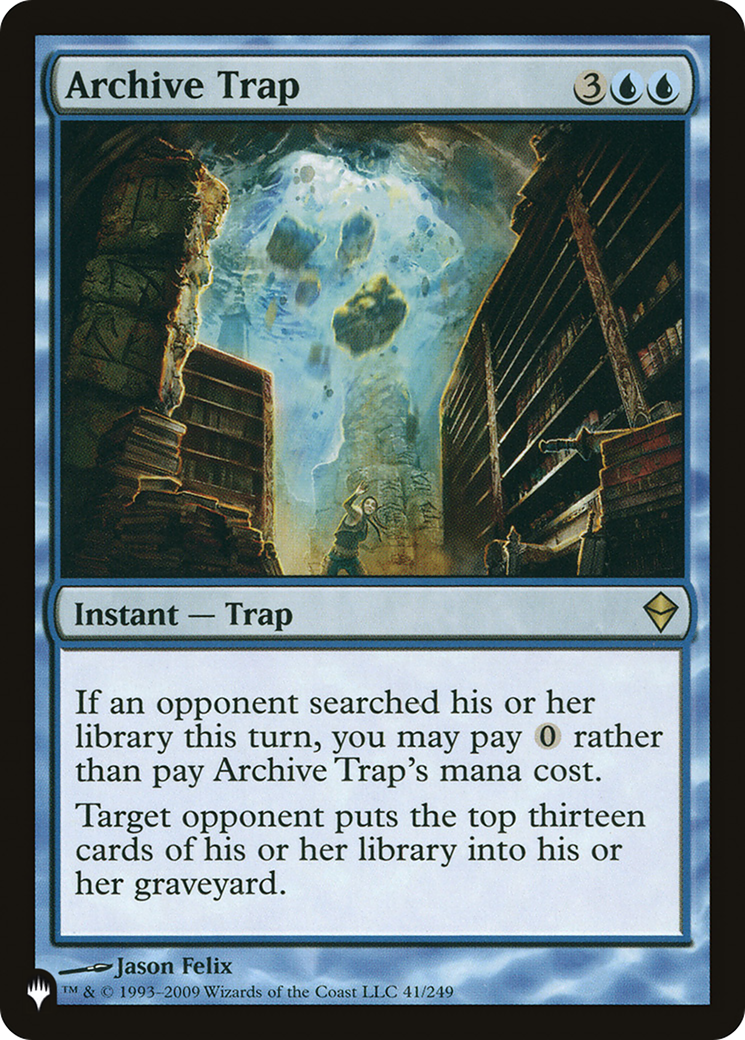 Archive Trap (PLIST-355) - The List