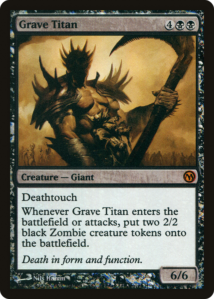 Grave Titan (PDP12-002) - Duels of the Planeswalkers 2012 Promos Foil