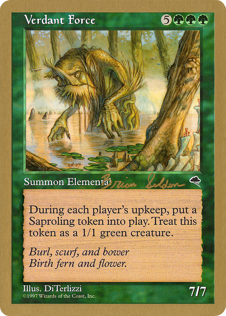 Verdant Force (WC98-BS263) - World Championship Decks 1998