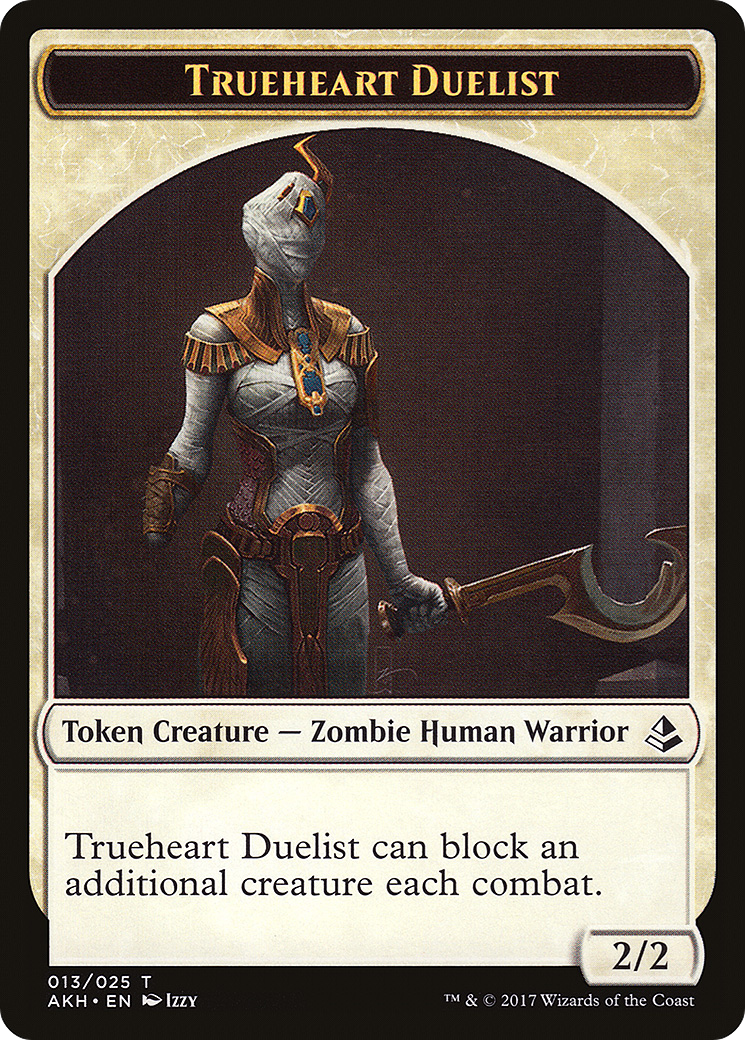 Trueheart Duelist (AKH-013) - Amonkhet Tokens Foil