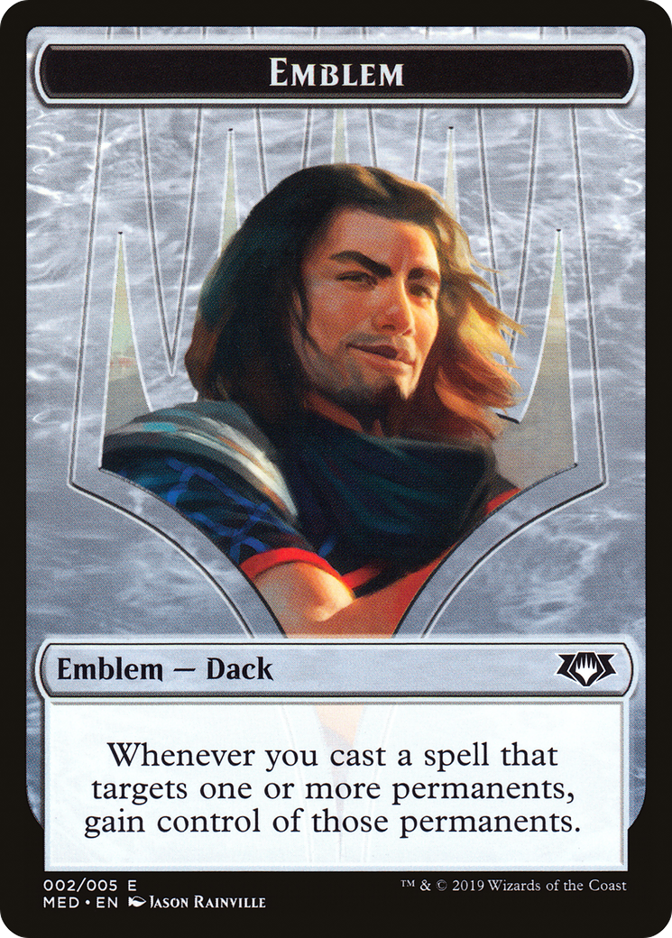 Dack Fayden Emblem (TMED-0R2) - Mythic Edition Tokens