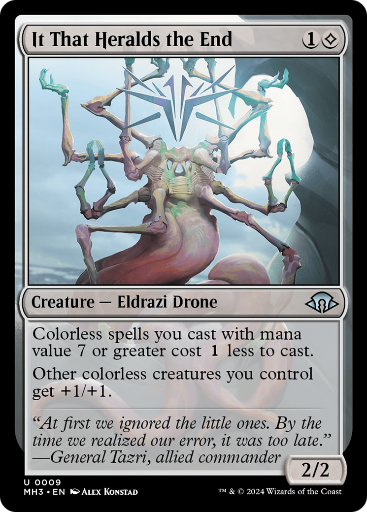 It That Heralds the End (MH3-009) - Modern Horizons 3 - Premium MTG Single from Wizards of the Coast - Just $0.25! Shop now at Game Crave Tournament Store