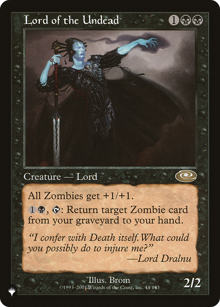 Lord of the Undead (PLIST-104) - The List