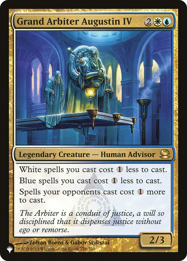 Grand Arbiter Augustin IV (PLIST-440) - The List