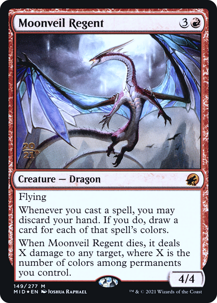 Moonveil Regent (PMID-149S) - Innistrad: Midnight Hunt Promos Foil - Premium MTG Single from Wizards of the Coast - Just $0.17! Shop now at Game Crave Tournament Store