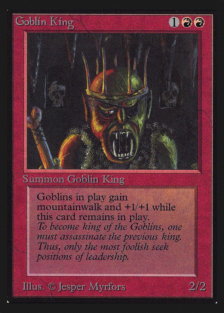 Goblin King (CEI-155) - Intl. Collectors' Edition