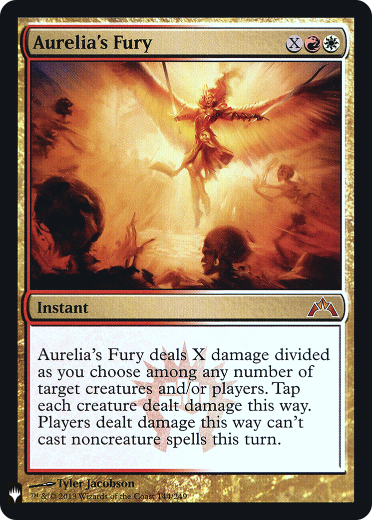 Aurelia's Fury (FMB1-083) - Mystery Booster Retail Edition Foils Foil