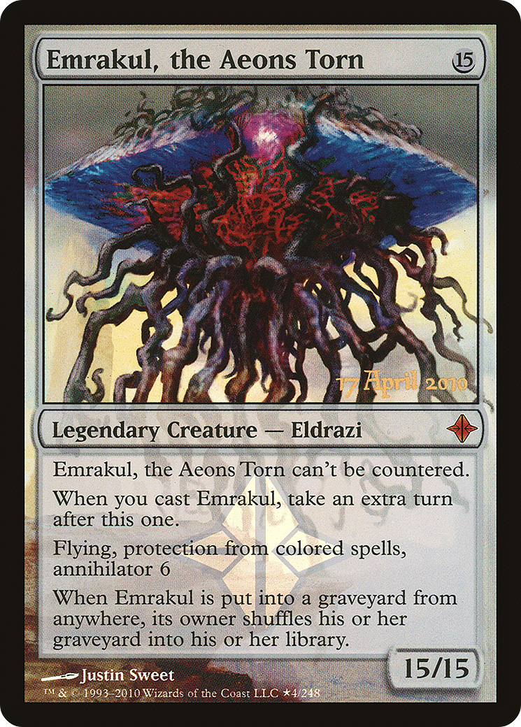 Emrakul, the Aeons Torn (PROE-04★) - Rise of the Eldrazi Promos Foil