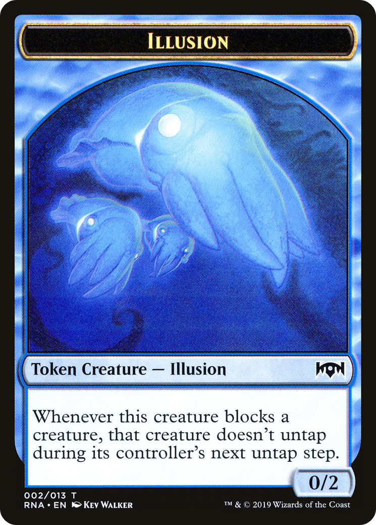 Illusion (TRNA-002) - Ravnica Allegiance Tokens