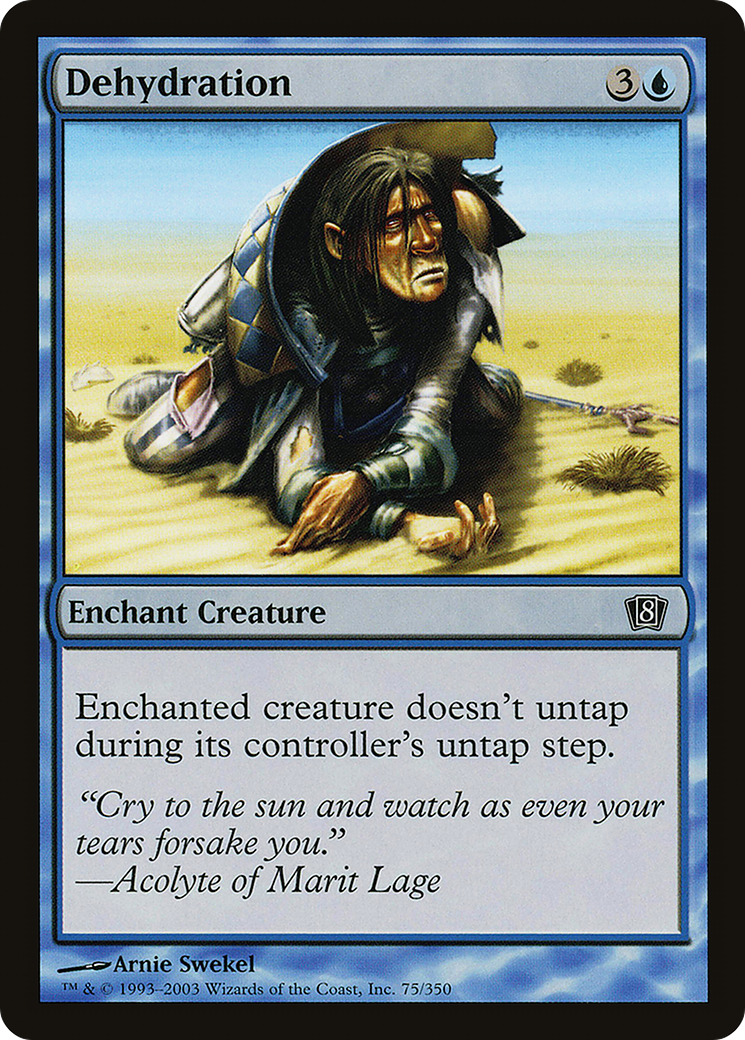 Dehydration (8ED-75★) - 8th Edition Foil