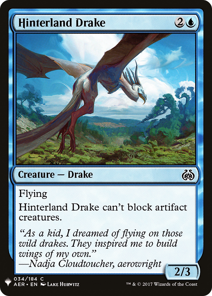 Hinterland Drake (MB1-401) - Mystery Booster
