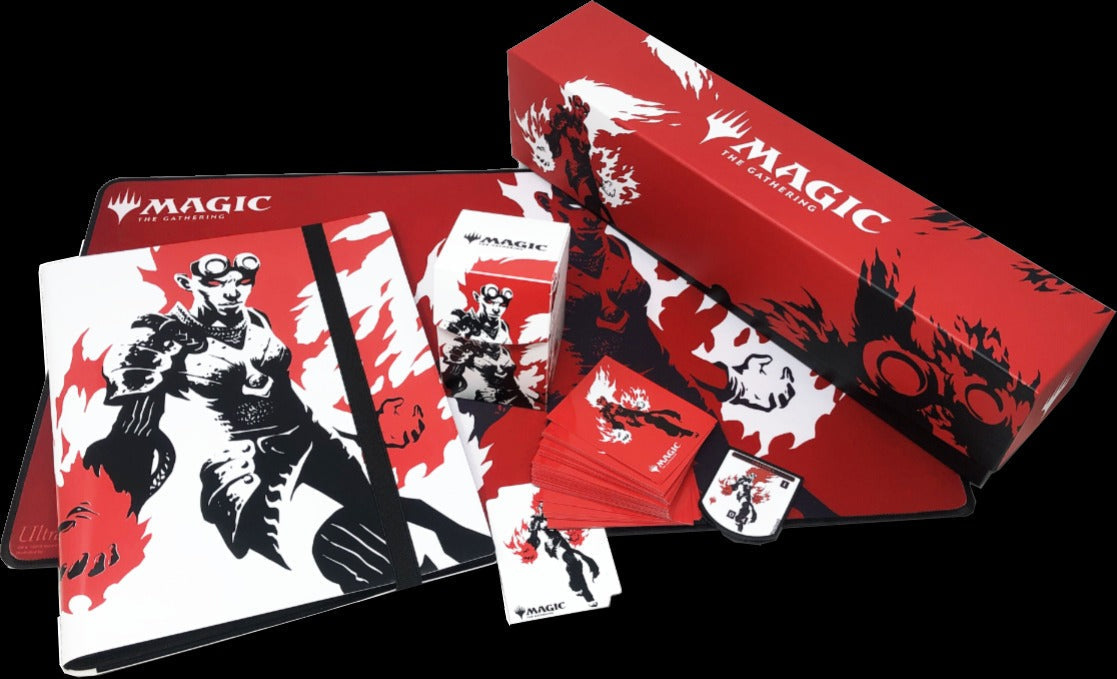 Ultra Pro MTG Chandra Accessories Bundle - Premium Playmat from Inked Gaming - Just $53.99! Shop now at Game Crave Tournament Store