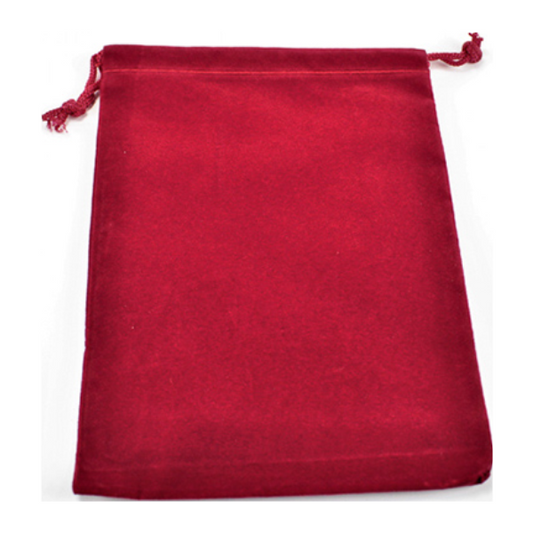 Chessex Dice Bag - Large Red - Premium Dice Bags from Chessex - Just $2.50! Shop now at Game Crave Tournament Store