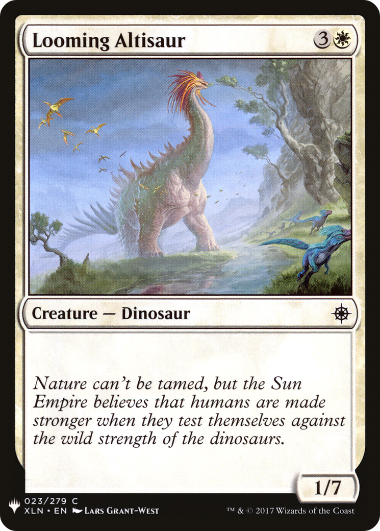 Looming Altisaur (MB1-165) - Mystery Booster