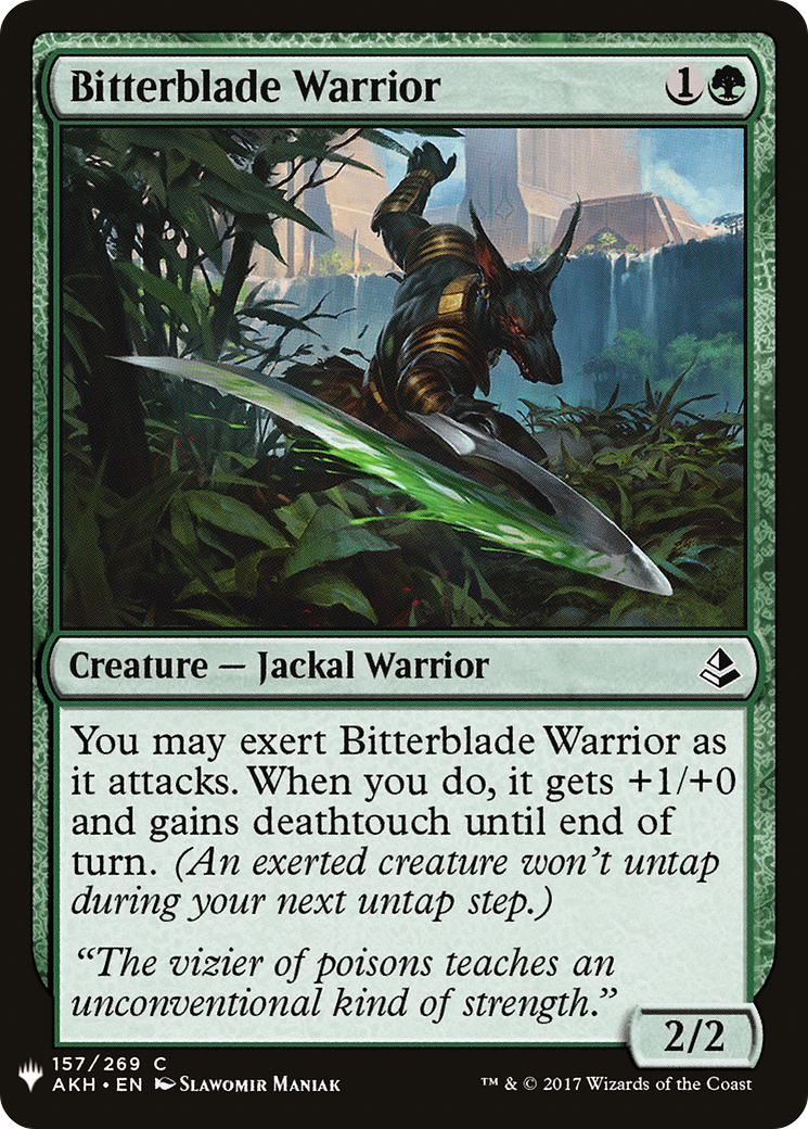 Bitterblade Warrior (MB1-1139) - Mystery Booster