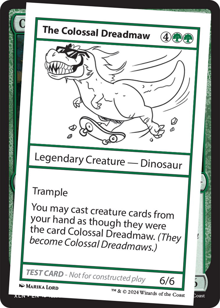 The Colossal Dreadmaw (MB2-336) - Mystery Booster 2 - Premium MTG Single from Wizards of the Coast - Just $1.10! Shop now at Game Crave Tournament Store