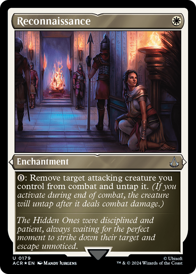 Reconnaissance (ACR-179) - Assassin's Creed Etched Foil - Premium MTG Single from Wizards of the Coast - Just $4.90! Shop now at Game Crave Tournament Store