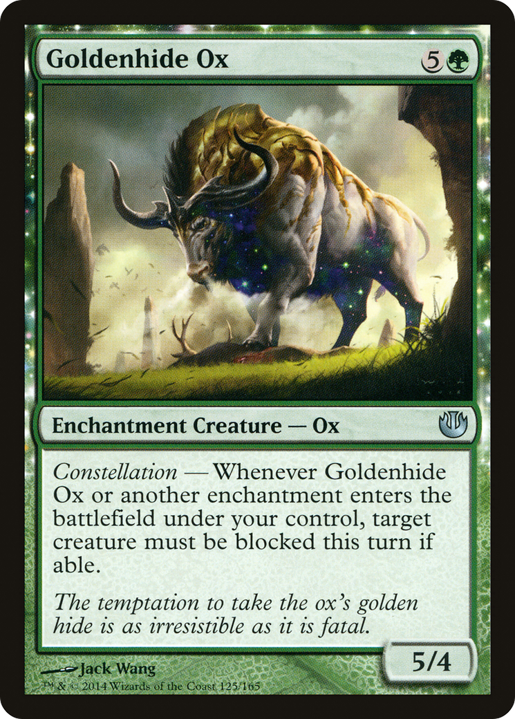 Goldenhide Ox (JOU-125) - Journey into Nyx: (nyxtouched)