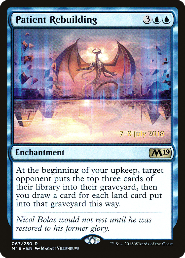 Patient Rebuilding (PM19-67S) - Core Set 2019 Promos Foil