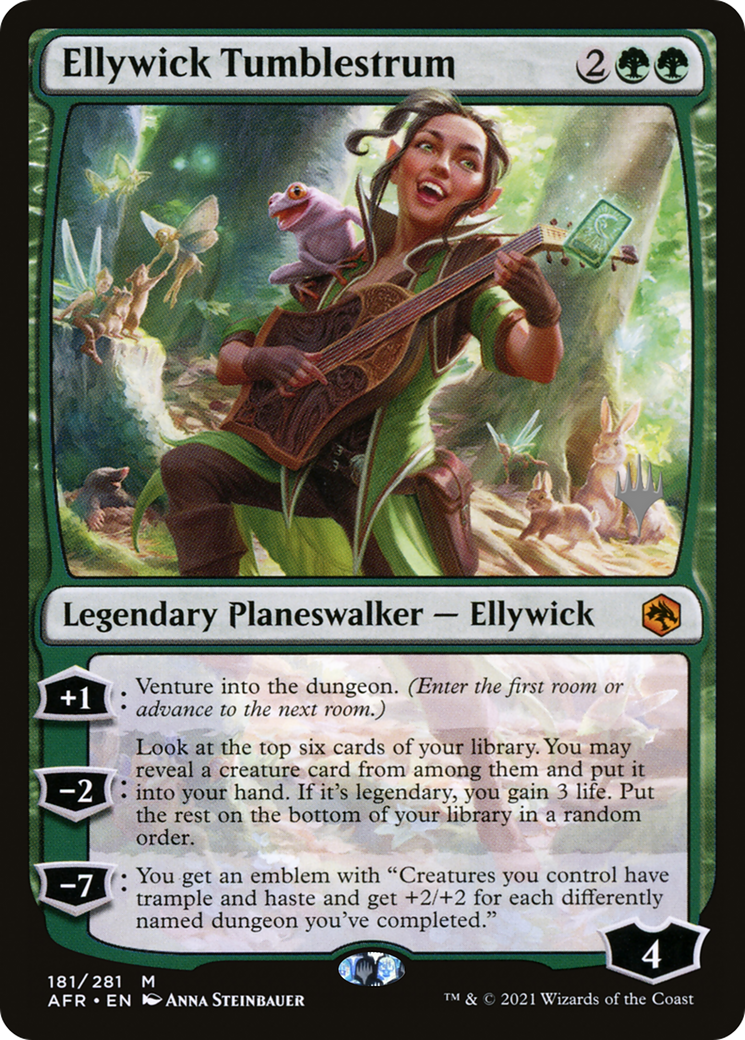 Ellywick Tumblestrum (PAFR-181P) - Adventures in the Forgotten Realms Promos