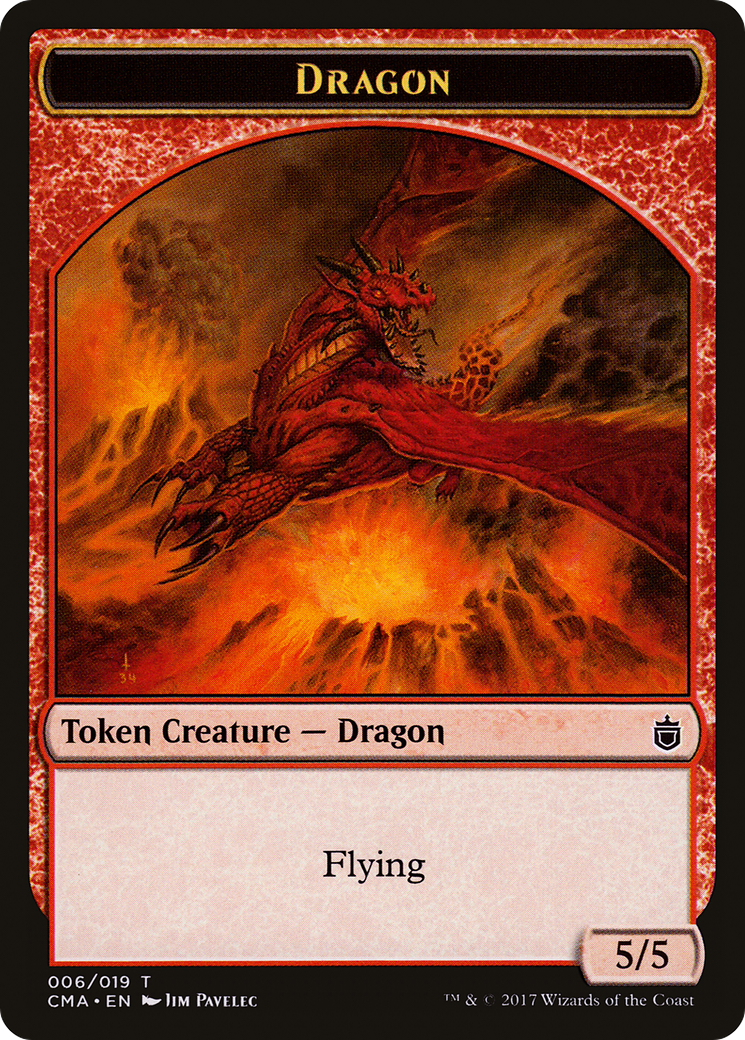 Dragon (TCMA-006) - Commander Anthology Tokens