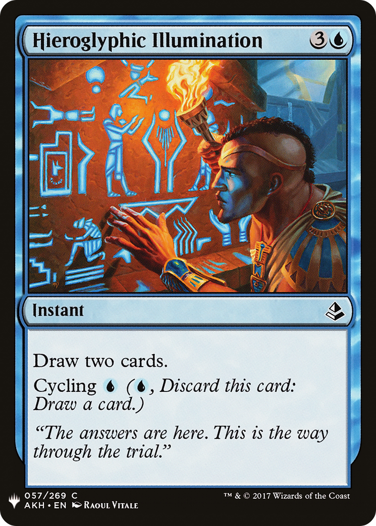 Hieroglyphic Illumination (MB1-399) - Mystery Booster
