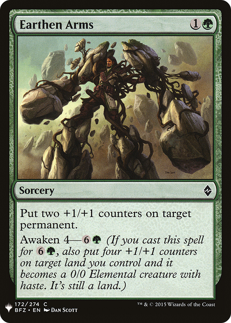 Earthen Arms (MB1-1189) - Mystery Booster