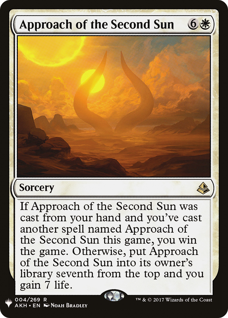 Approach of the Second Sun (MB1-024) - Mystery Booster