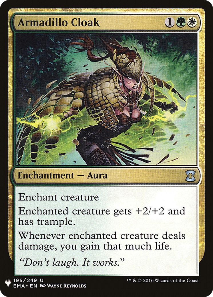 Armadillo Cloak (MB1-1388) - Mystery Booster