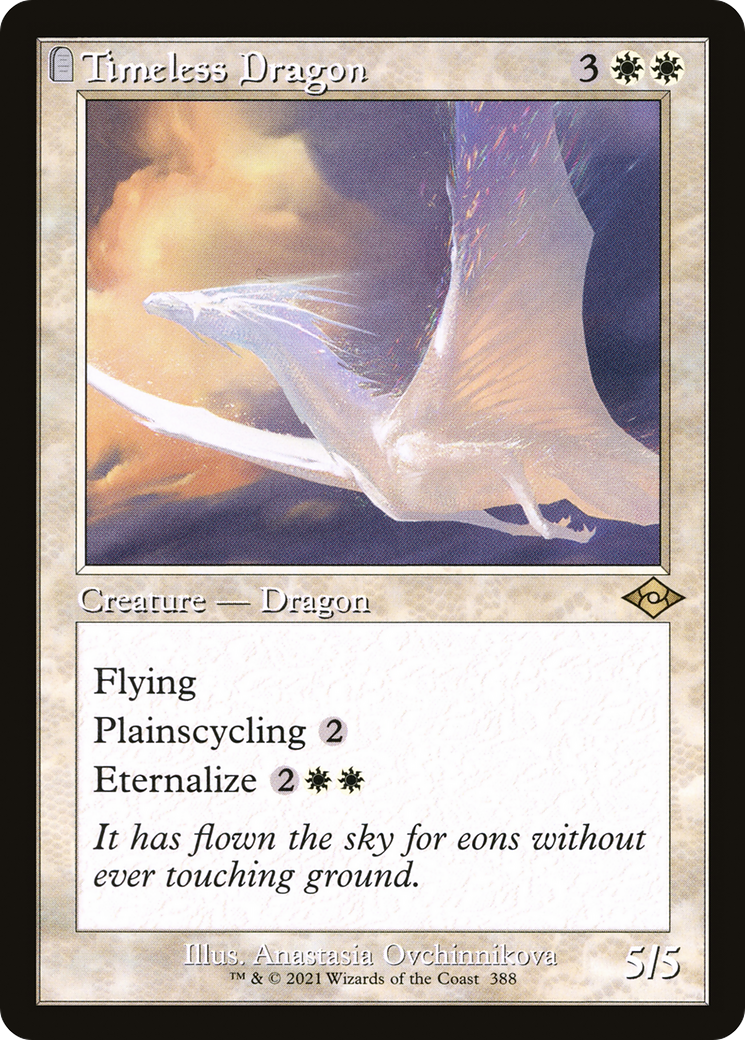 Timeless Dragon (MH2-388) - Modern Horizons 2 Foil